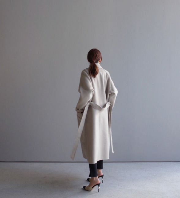 Aurelia | Timeless trench coat with a cashmere feel